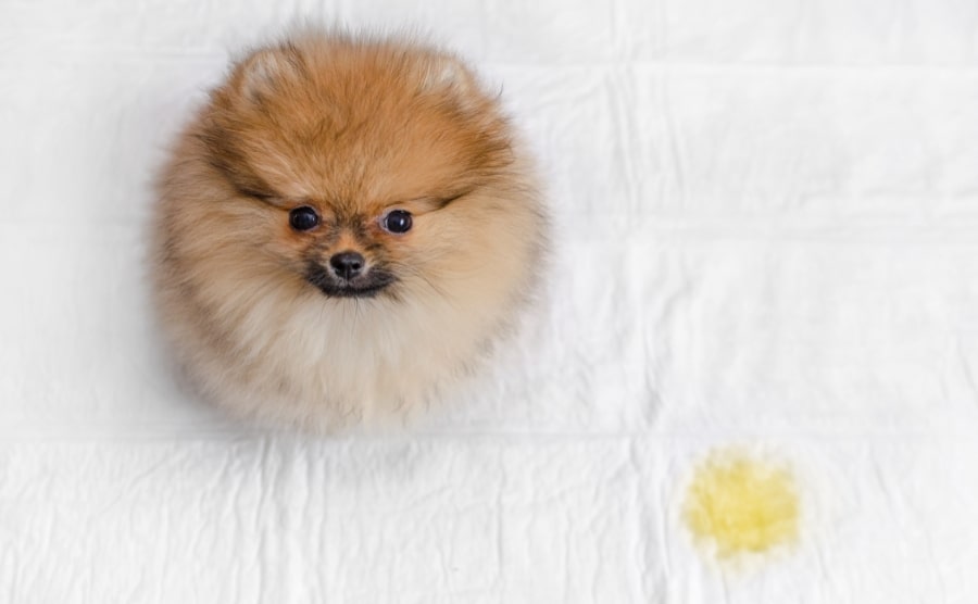 Pomeranian potty pee pad